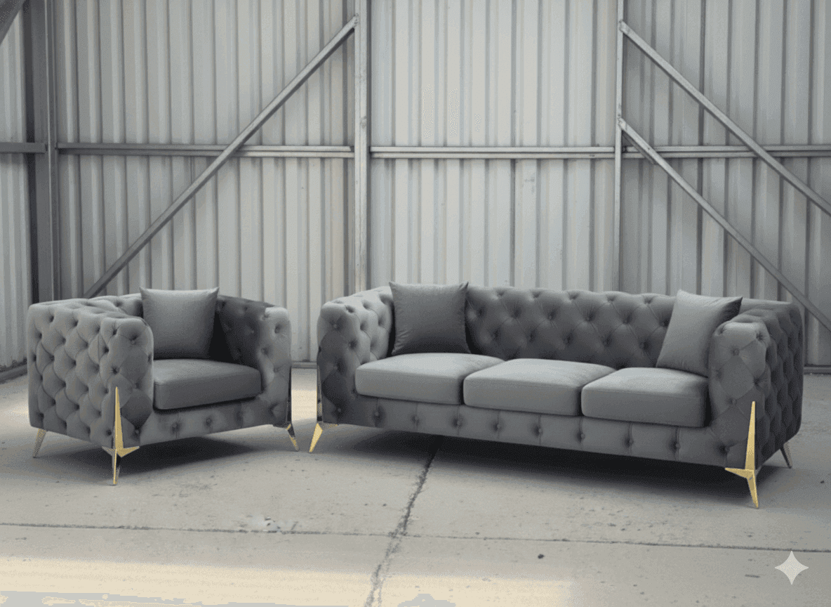 Paris Sofa UK - Additional view of premium sofas from CESS Furniture UK